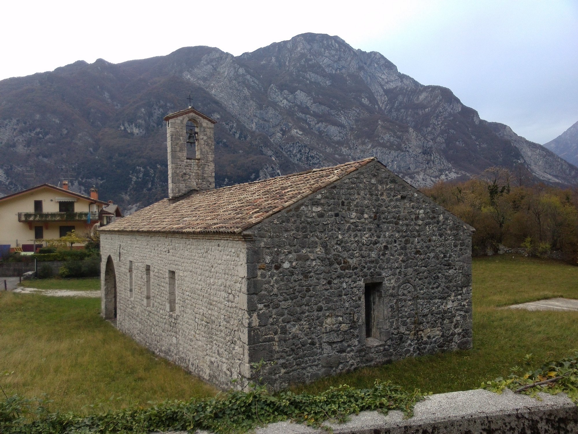 Church outside village